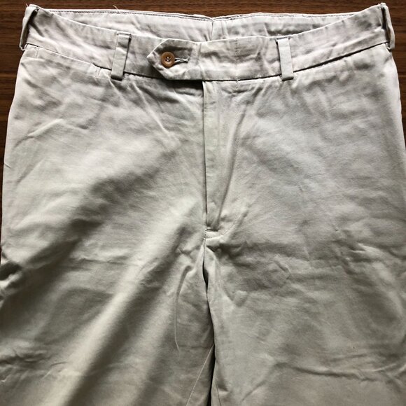 Bill's Khakis 32x33 Lightweight Summer Chinos Tab Waist Stone/Light Khaki - Picture 1 of 4